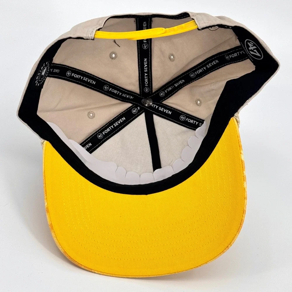 47 Brand San Diego Padres Cream/Gold‎ Fiji Rope Hitch Adjustable Hat OSFA